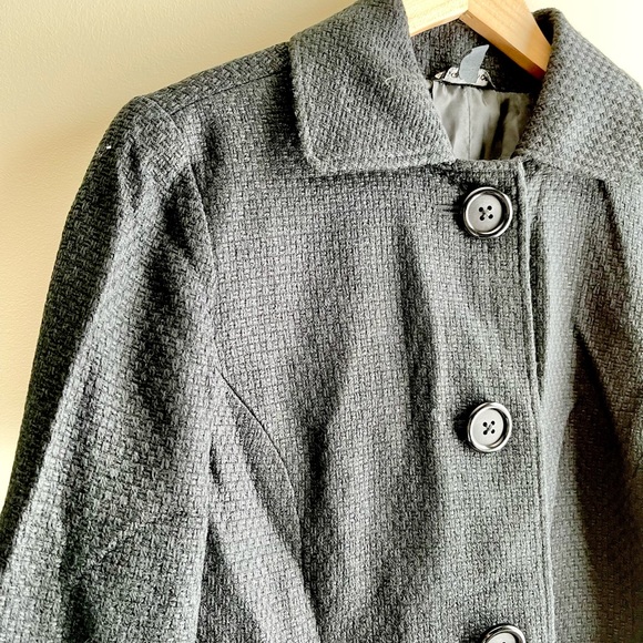 NWT Briggs New York Textured Lightweight Coat - Picture 2 of 3